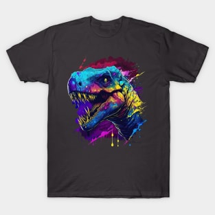 Terrible Rainbow T-Rex T-Shirt